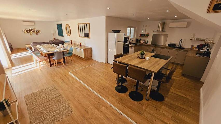 Maison de vacances pour 10 personnes, avec terrasse - 1