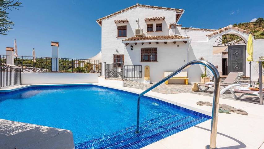 Chalet para 10 personas, con piscina y balcón/terraza en Sierra de las Nieves - 3