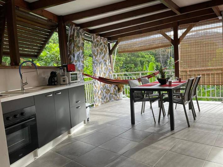 Maison d’hôte pour 4 personnes, avec bassin pour enfant et piscine ainsi que vue et balcon dans Le Marin - 2