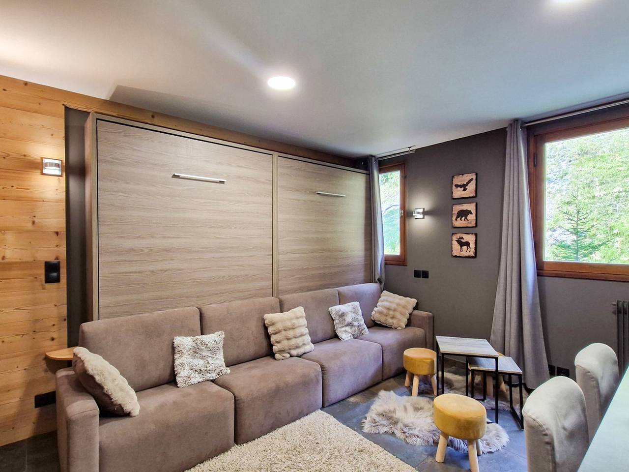 Estudio entero, Estudio renovado cerca de pistas y comercios con cocina equipada y comodidades modernas in Flaine, Arâches-la-Frasse