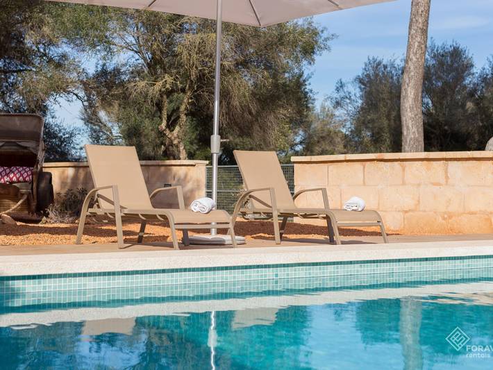 Finca mit Pool für 8 Personen, mit Garten und Pool in Llucmajor - 2