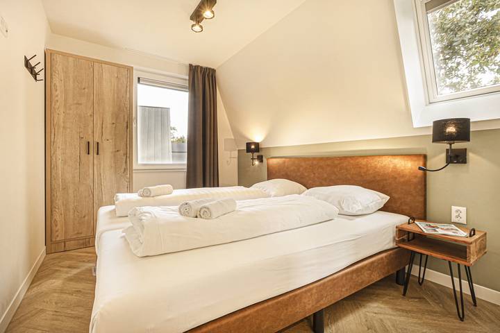 Ferienhaus für 4 Personen, mit Balkon/Terrasse und Sauna sowie Terrasse in Bergen (Limburg) - 4