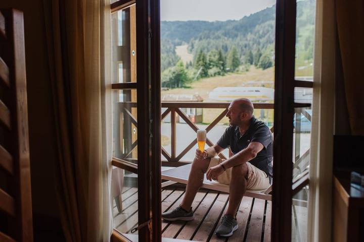 Hôtel pour 2 personnes, avec Jardin ainsi que Sauna et Vue à Ravascletto