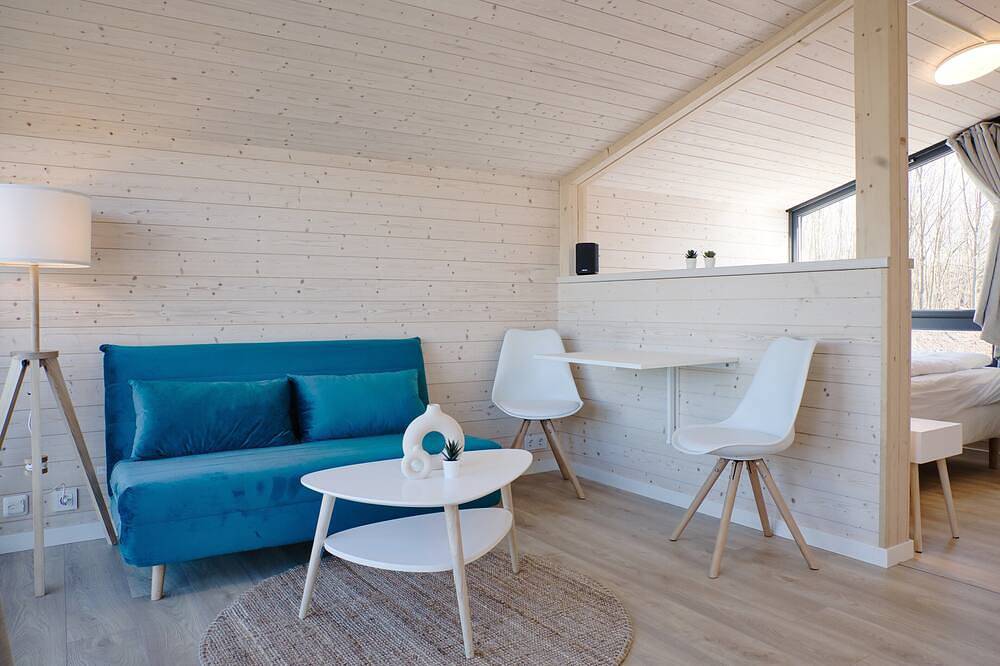 Tiny House Kalle #9 at Bärwalder See – Skan-Park in Bärwalder See, Boxberg (Oberlausitz)