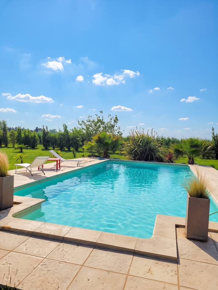 Provenzalische Villa in Arles mit privatem Pool und Gartenblick. in Albaron, Arles