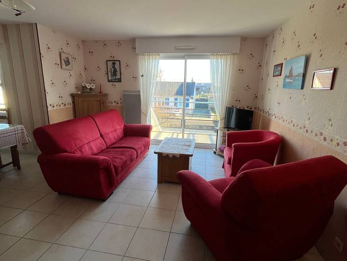 Appartement de vacances pour 4 personnes, avec Balcon à Le Croisic