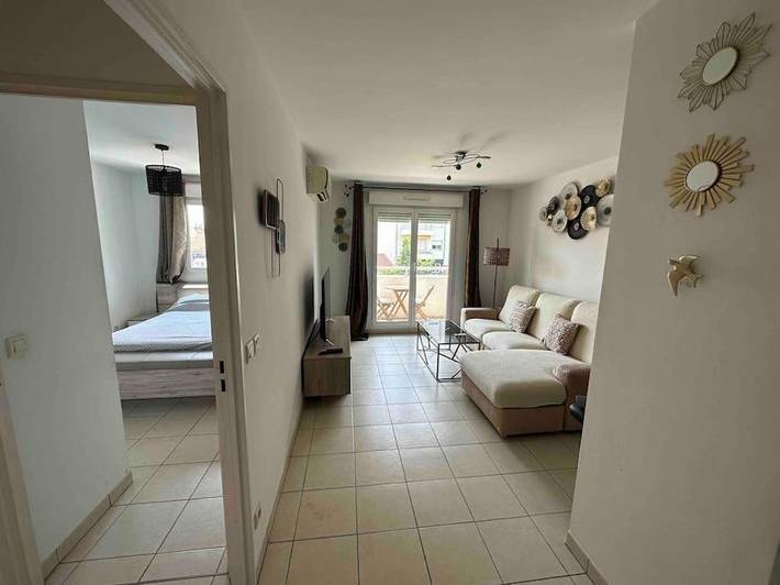 Gîte pour 2 personnes, avec balcon dans Plage Carras Nice - 4