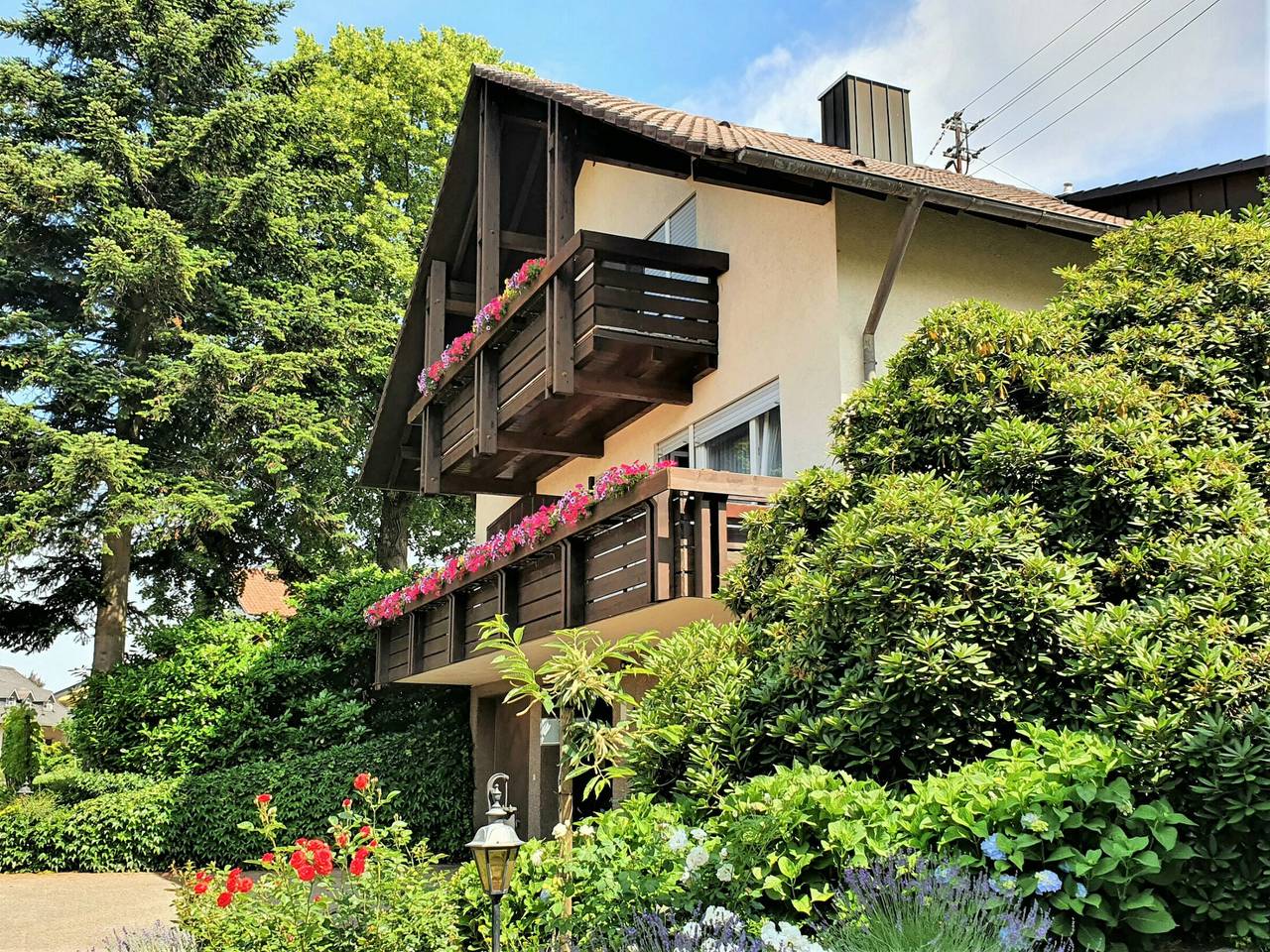 Gästehaus Wörner - Zimmer Nr. 6, Einzelzimmer mit Dusche/Wc in Durbach, Mittlerer Schwarzwald