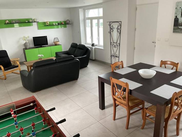 Location de vacances pour 5 personnes, avec terrasse dans Landrethun-le-Nord