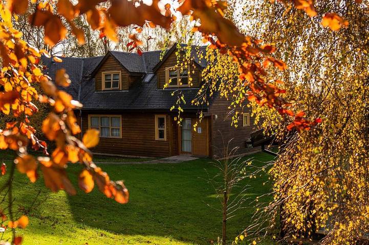 Culzean Diamond Lodge mit Whirlpool und Sauna in Loch Lomond, Stirling und Umgebung