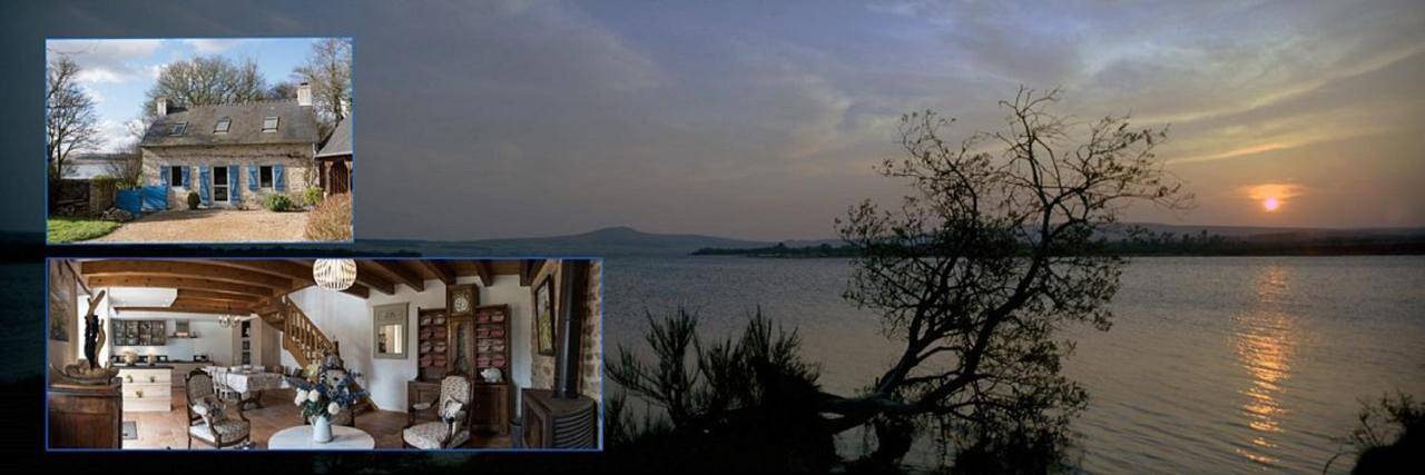 Location de vacances pour 6 personnes, avec vue sur le lac et terrasse, animaux acceptés à Brennilis - 3