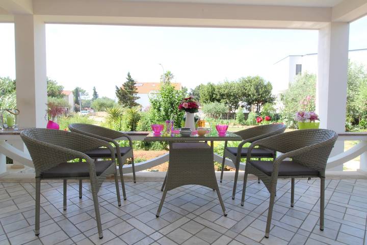 Appartamento per 4 persone, con balcone/terrazza a Novaglia