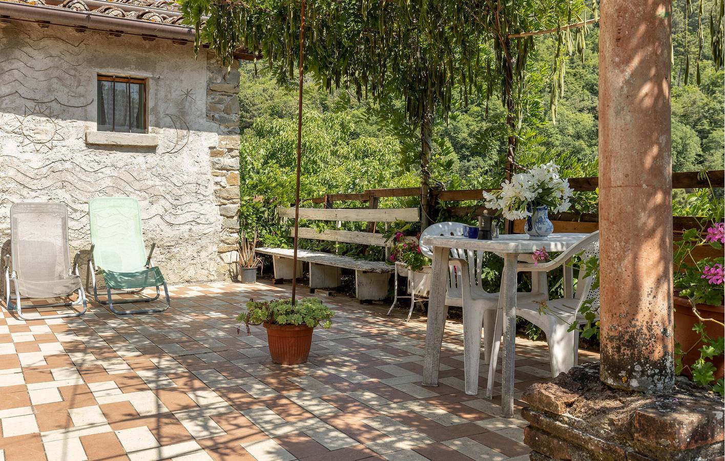 Ganze Ferienwohnung, La Lama Apartment mit Parkplatz und Doppelbett in Castelfranco di sopra, Castelfranco Piandiscò (gemeinde)