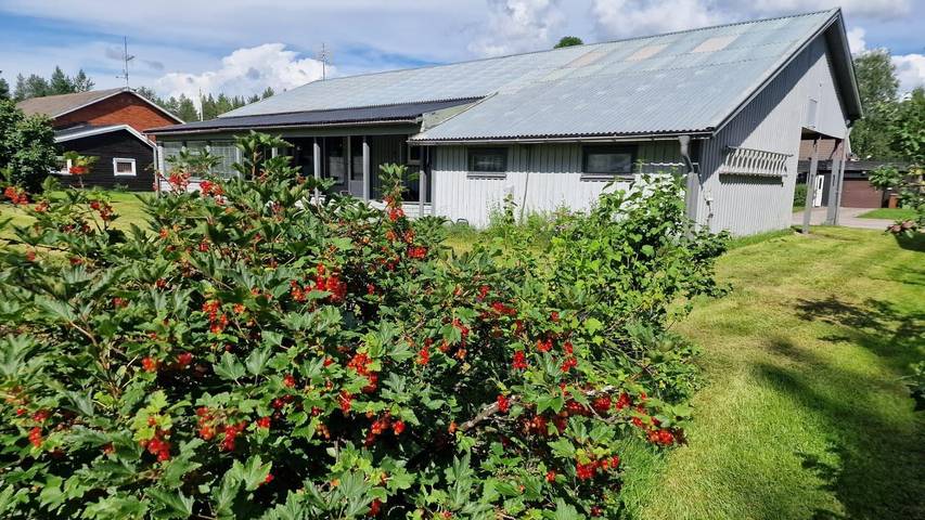 Ferienhaus für 6 Personen, mit Terrasse und Garten in Lappland (Schweden)
