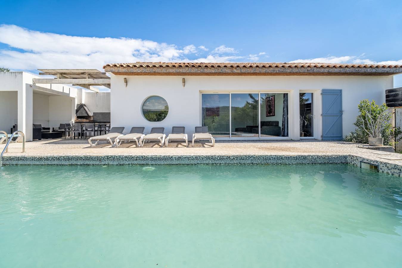 Villa 'Piscine Privée Proche Plages' avec piscine privée, terrasse privée et Wi-Fi in Montséret, Côte méditerranéenne (France)
