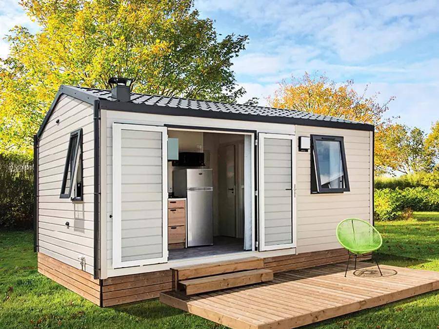 Camping Maeva Escapades de La Geres - Mobilhome 2 personnes - Mobil-home Bahia 2 personnes in Surgères, Région de Rochefort