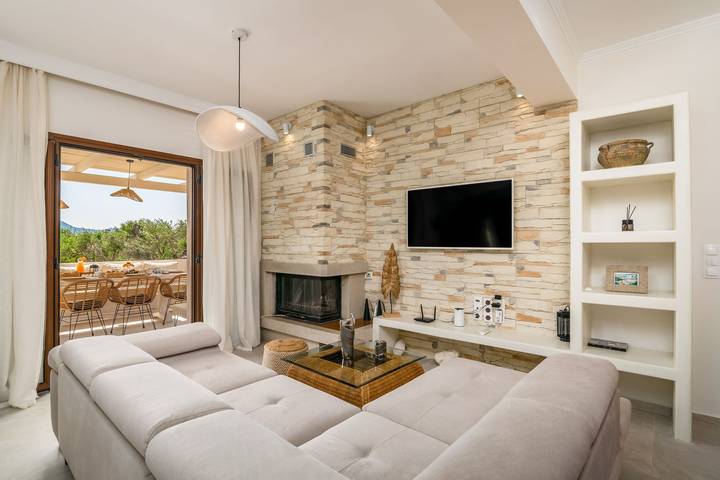 Villa pour 8 personnes, avec jardin et terrasse dans Milos - 3