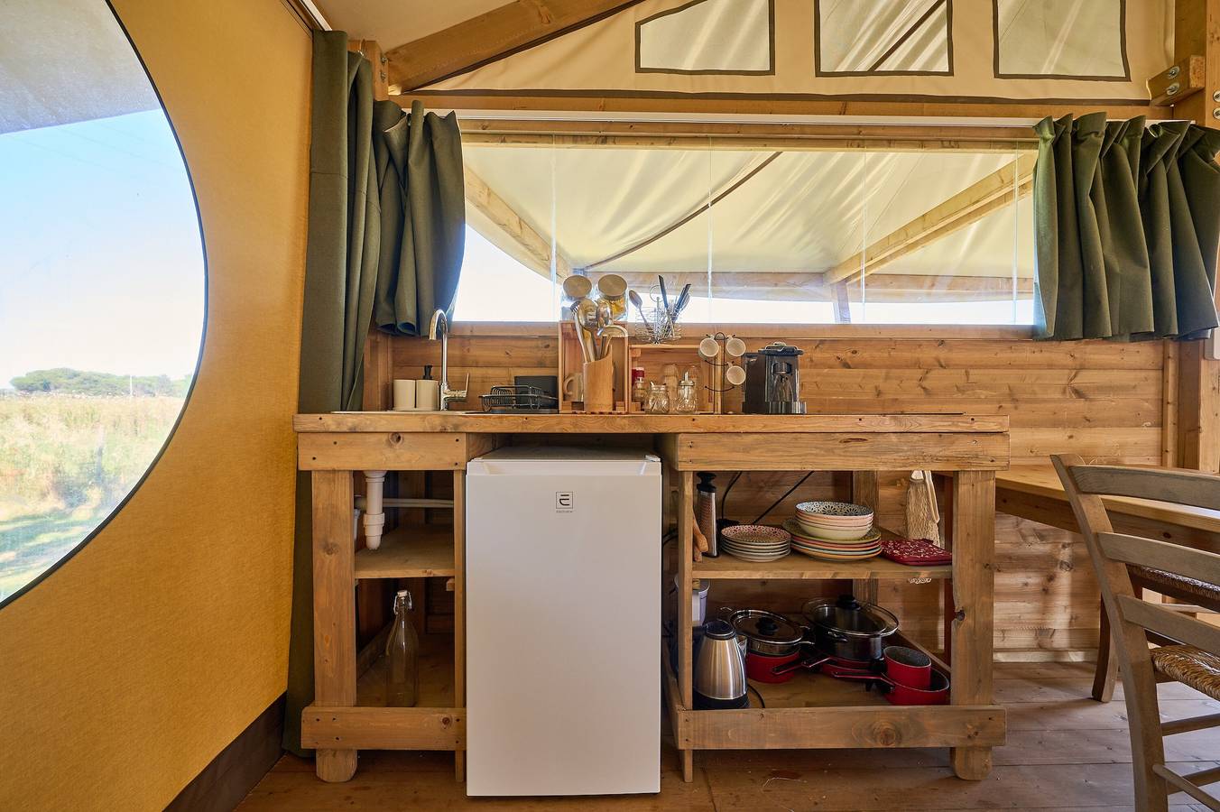 Studio Appartement 'Suite Glamping Vicino Al Mare' met privé terras en Wi-Fi, foto 7