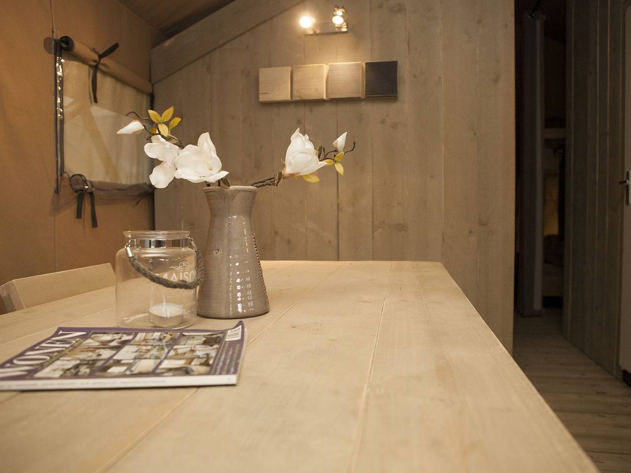 Safaritent in Nederland met Privéterras in Veluwe