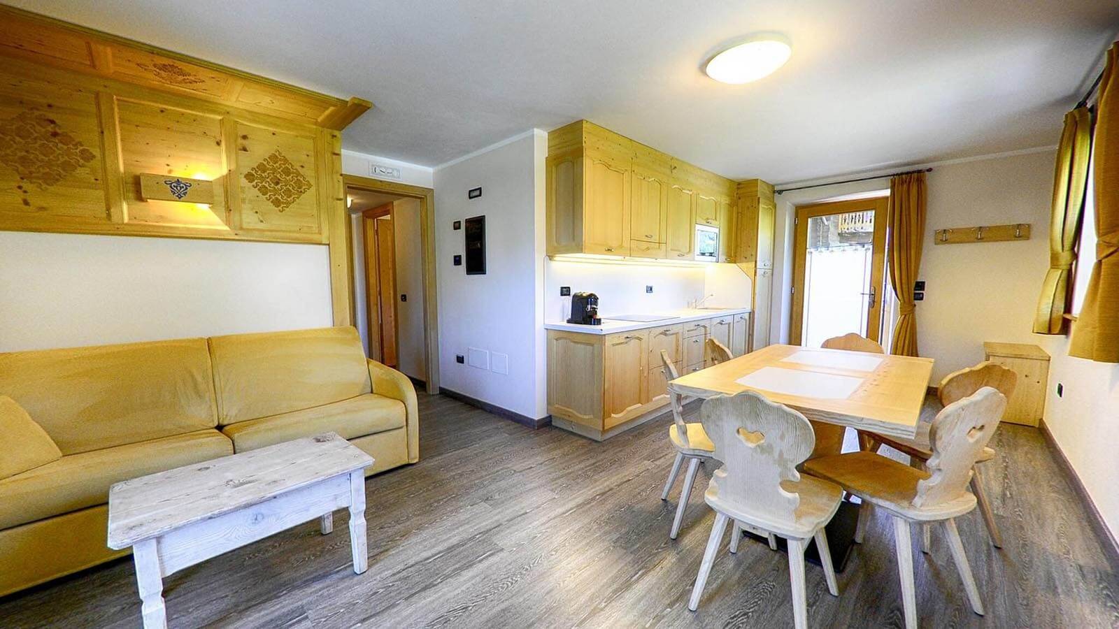 Ganze Wohnung, Wohnung Blesecia - Baita Cusini mit Bergblick, Wellnessbereich und Wlan in Teola, Livigno