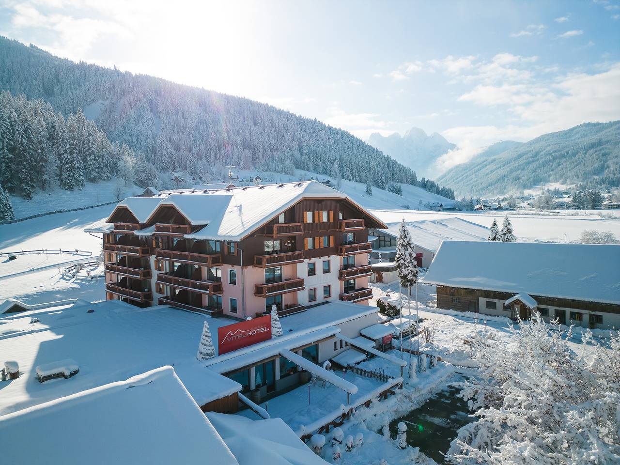 Vitalhotel Gosau - Junior Suite mit 2 Schlafzimmern in Dachsteingebirge, Gosau