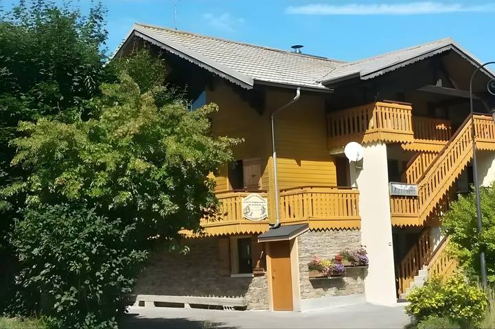 Chalet voor 5 personen, met tuin en balkon, met huisdier in Châtel