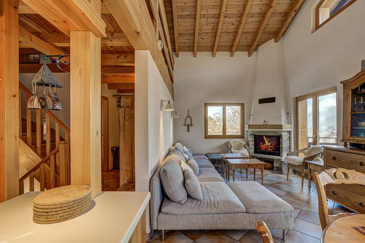 Gîte pour 8 personnes, avec balcon, adapté aux familles à Riddes - 3