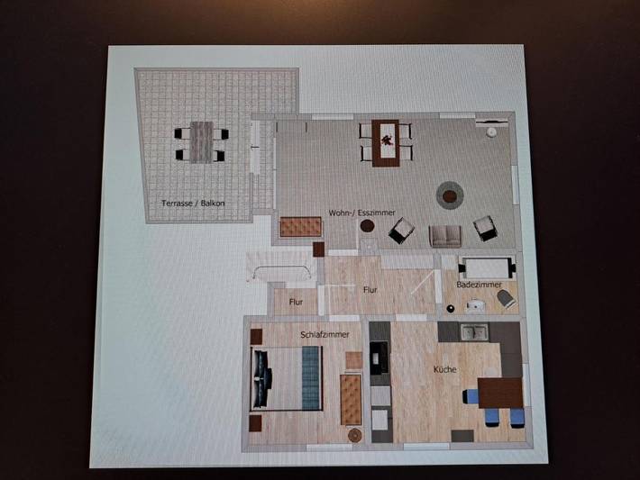 Ferienwohnung für 4 Personen, mit Balkon in Speyer - 4