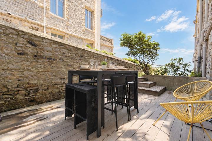 Ferienwohnung für 6 Personen, mit Meerblick und Terrasse in Biarritz - 4