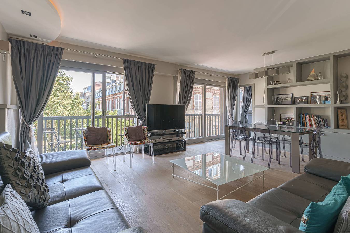 Appartement entier, Appartement de vacances pour 6 personnes avec jardin in Deauville, Région de Lisieux