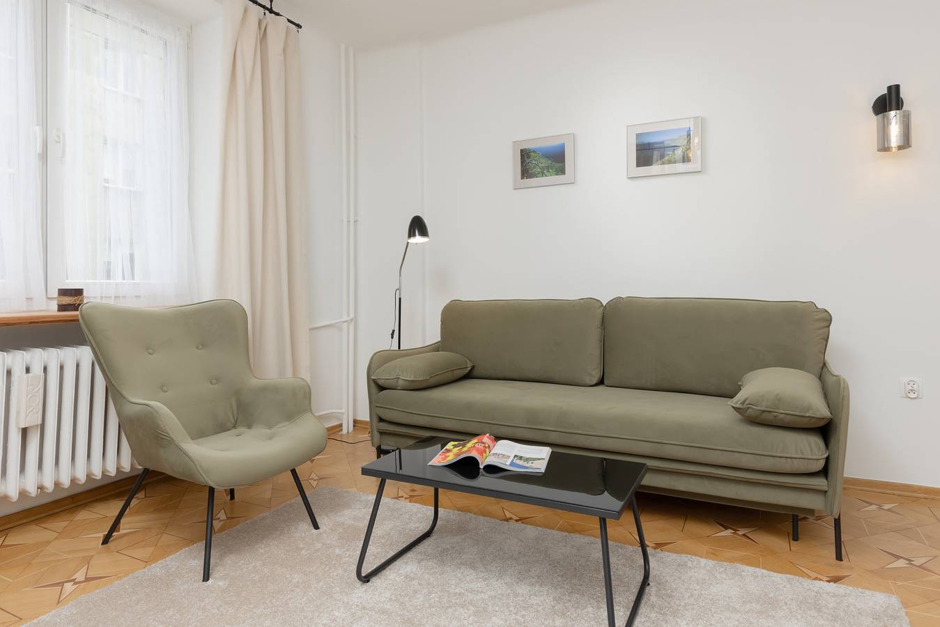 Cały apartament, Bright Apartment for 4 People | Near the Park & Underground Station in Mokotów, Warszawa