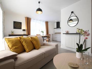 Gîte pour 4 personnes, avec jardin à Saint-Lô-d'Ourville