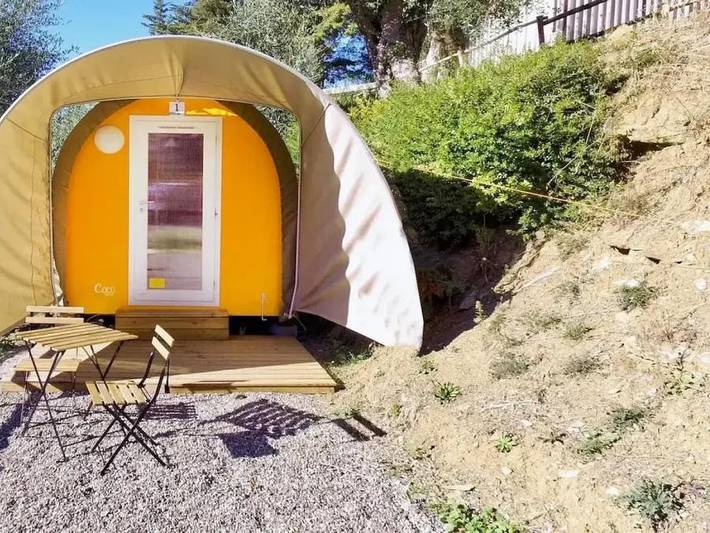 Zelt für 2 Personen, mit Kinderpool in der Toskana - 2