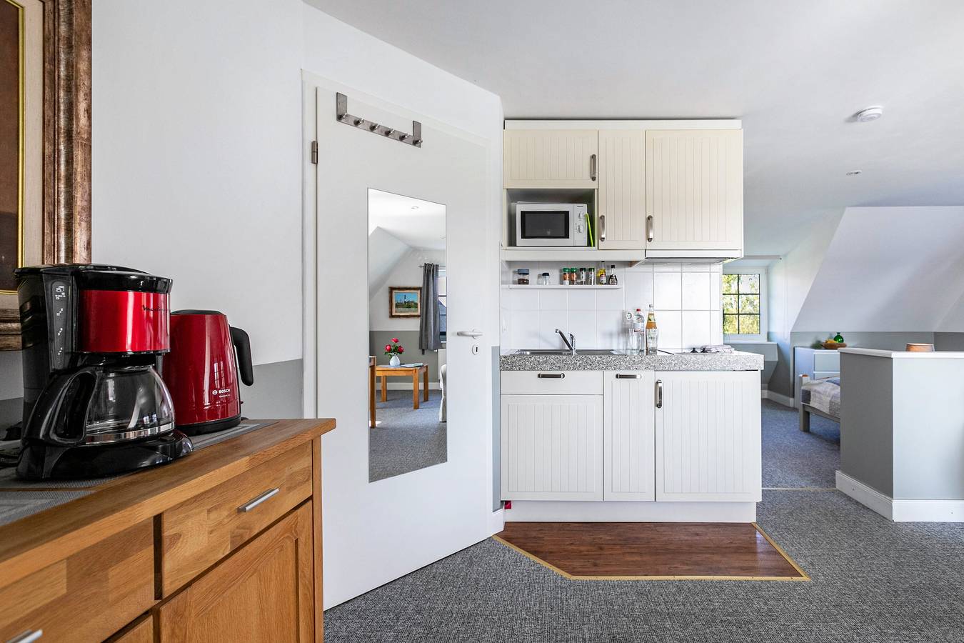 Ganze Wohnung, Ferienwohnung 'Südost' mit gemeinsamer Terrasse, privatem Garten und Wlan in Pellworm, Nordfriesland