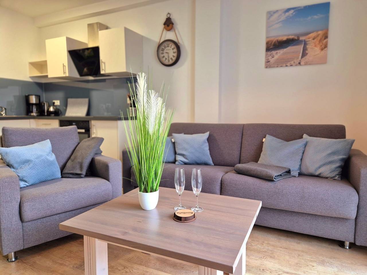 Ganze Ferienwohnung, Ferienwohnung "Heimathafen No. 3 - Aurora Vista" in Hohen Wieschendorf, Hohenkirchen