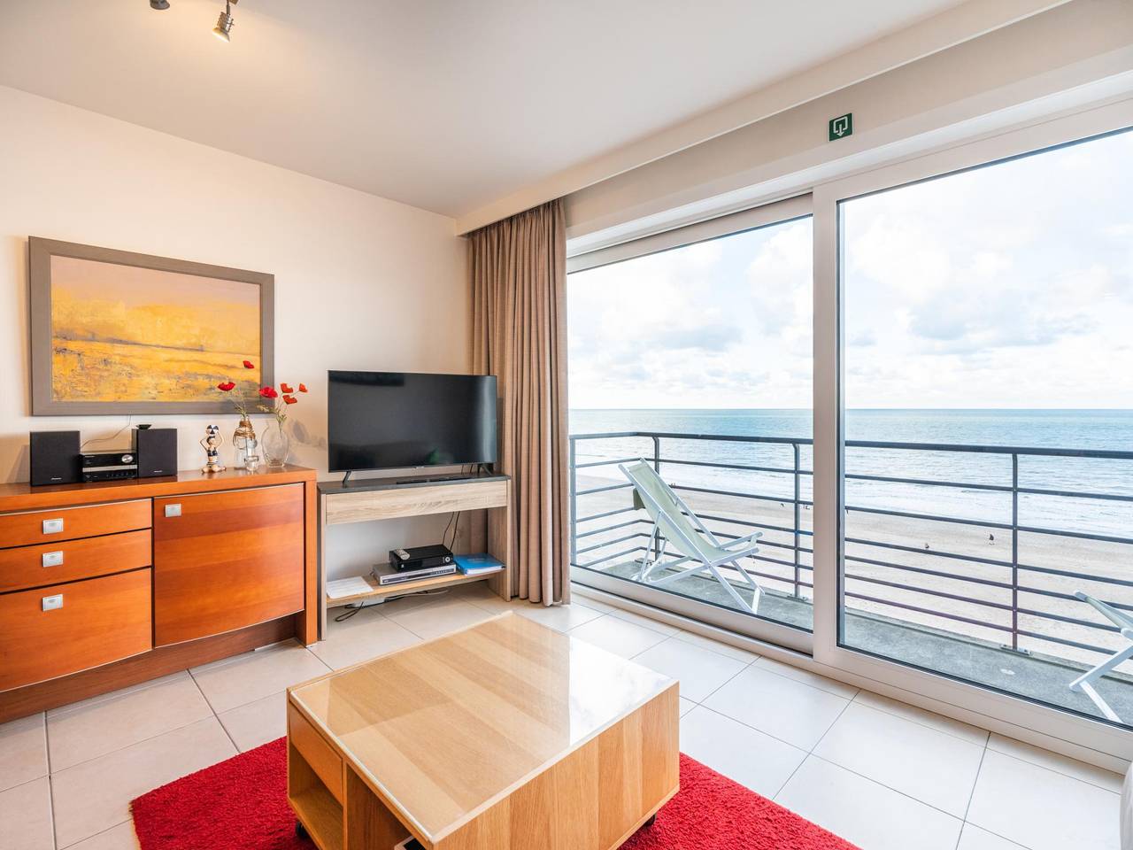 Ganze Wohnung, Schöne Wohnung mit frontalem Meerblick in Koksijde-Bad, Koksijde