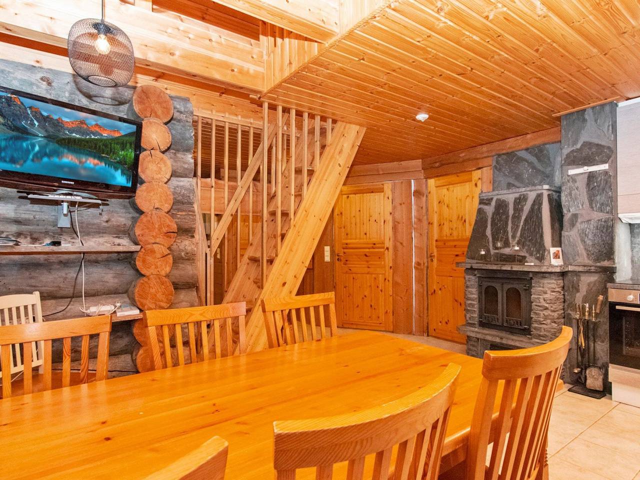 Joikupirtti a in Pyhä, Lappland