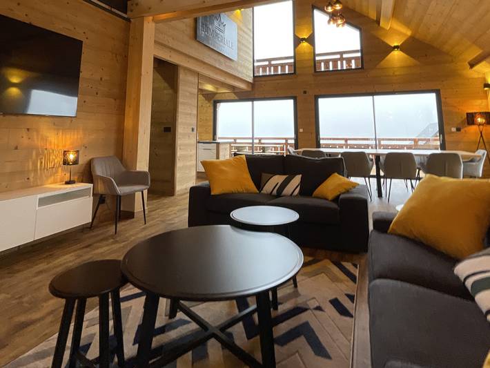 Chalet pour 14 personnes, avec terrasse dans Super Besse - 2