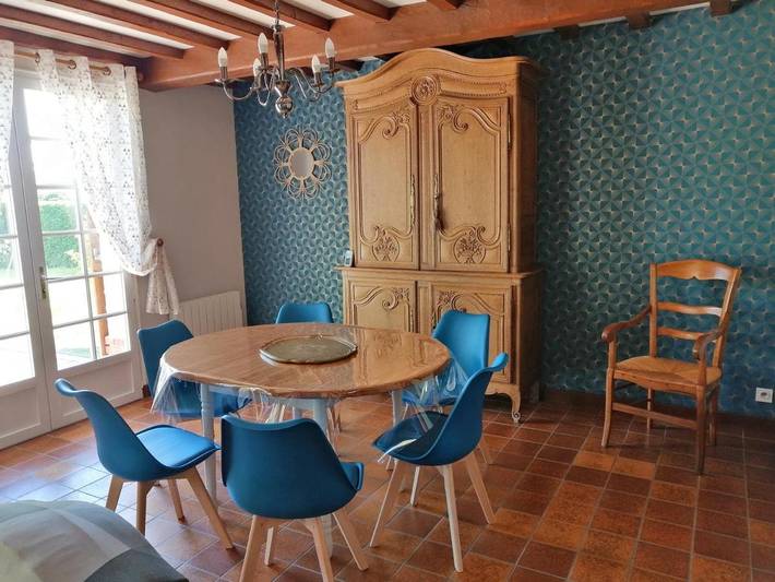 Location de vacances pour 6 personnes, avec terrasse et jardin à Bracquemont - 3