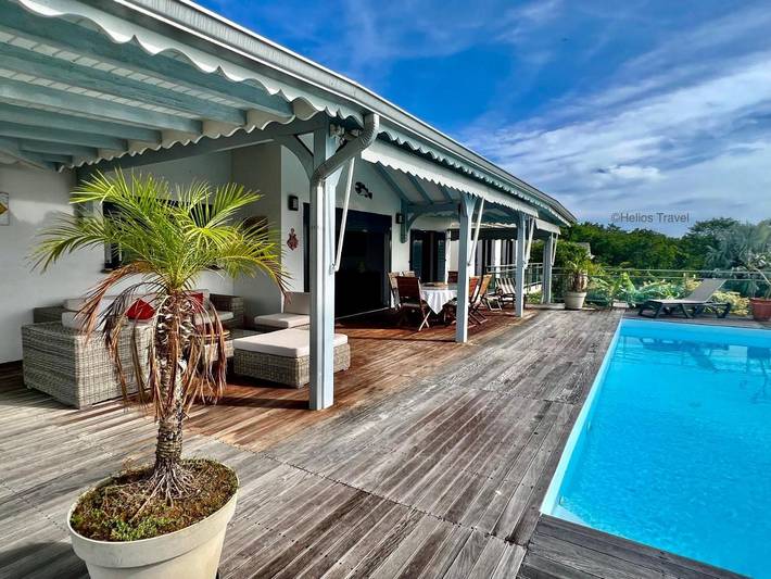 Location de vacances pour 6 personnes, avec piscine ainsi que jardin et vue dans Plage Leroux - 4