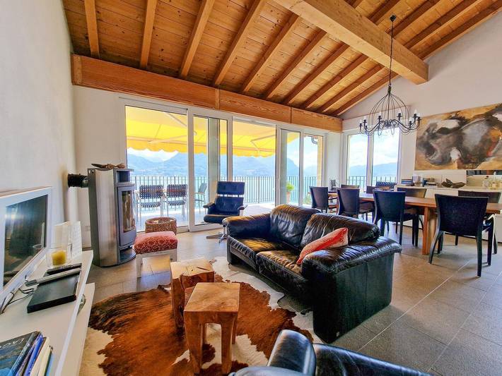 Ferienhaus für 6 Personen, mit Ausblick und Seeblick sowie Pool und Garten am Comer See - 4