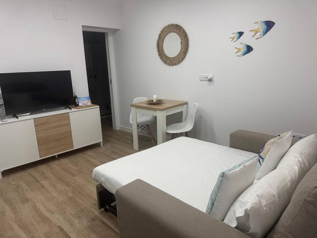Appartement entier, Appartement 'Bajo De Guía - Bajo A' avec Wi-Fi et climatisation in Sanlúcar de Barrameda, Costa de la Luz
