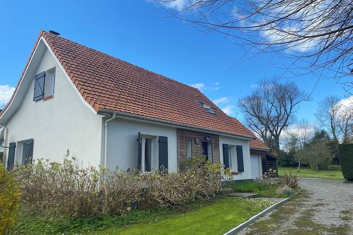Location de vacances pour 12 personnes, avec jardin à Frencq