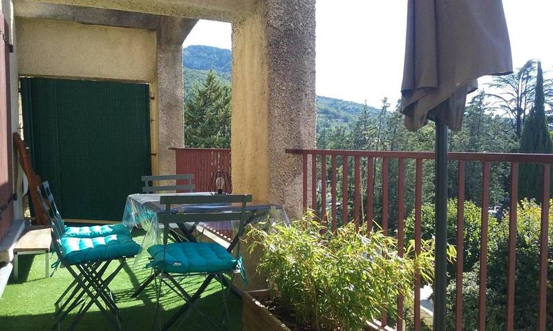 Appartement de vacances pour 4 personnes, avec Balcon ainsi que Terrasse et Vue