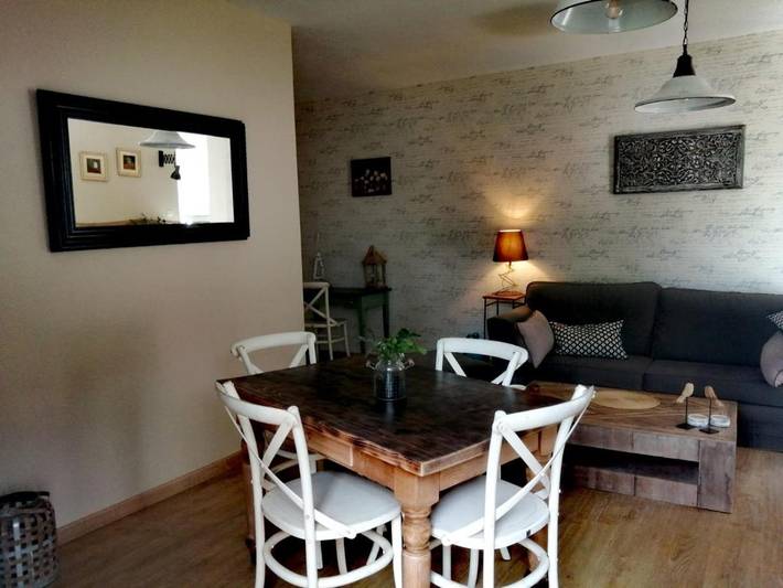 Maison de vacances pour 4 personnes, avec balcon et vue