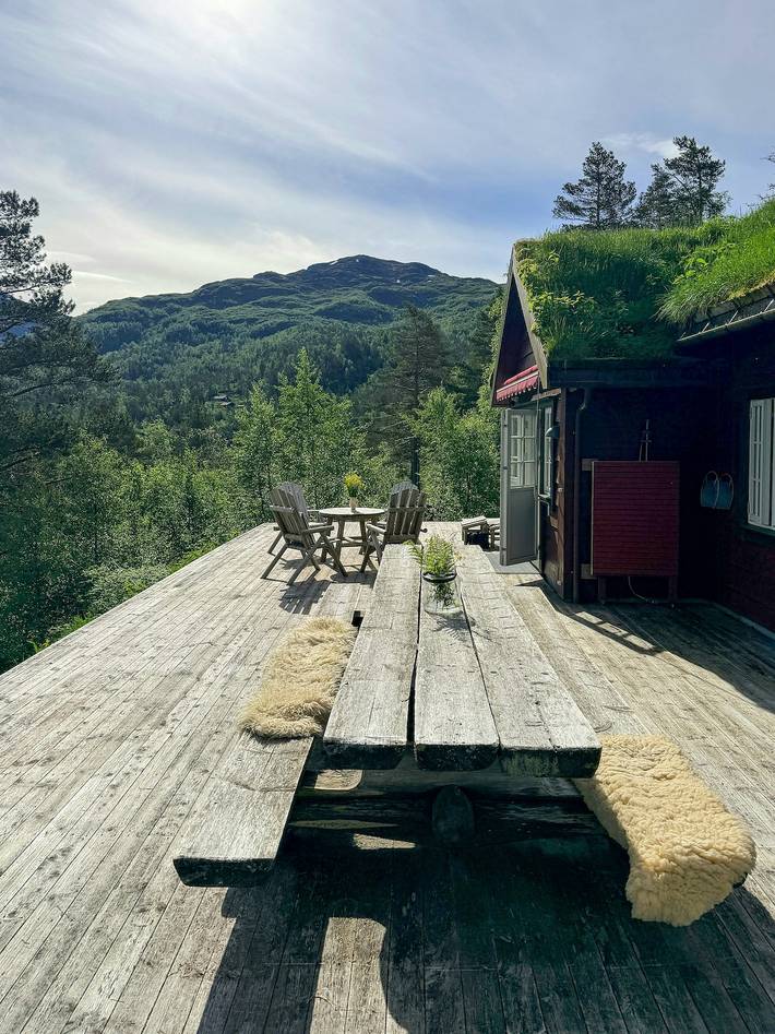 Feriehus for 10 personer, med Terrasse i Rogaland