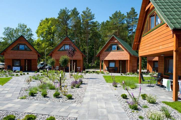 Ferienhaus für 5 Personen, mit Terrasse und Pool