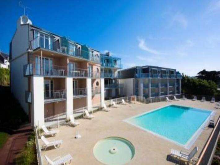 Gîte pour 5 personnes, avec piscine et balcon, animaux acceptés dans Plage Tres-Cadec - 3