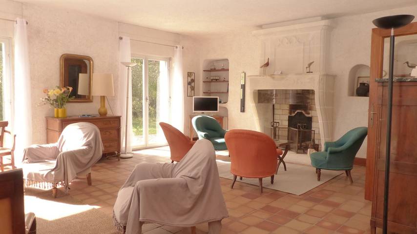 Grande maison avec tennis, les plages à pied in Saint-Philibert, Côte des Mégalithes