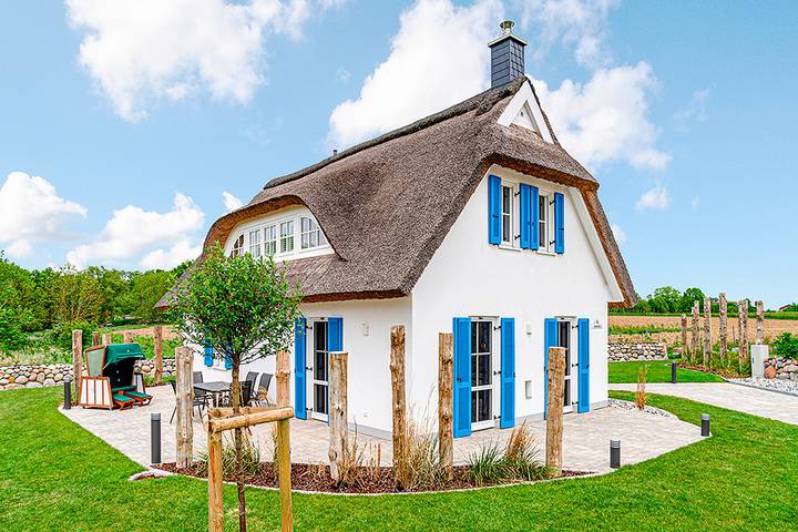 Ferienhaus für 6 Personen, mit Terrasse und Garten sowie Sauna